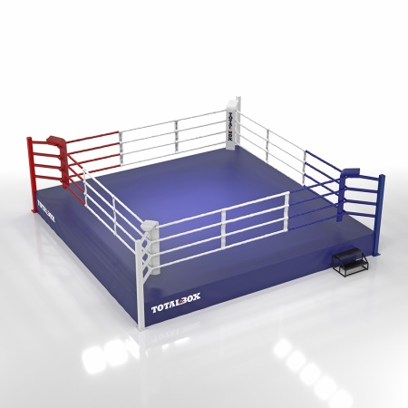 Купить Ринг боксерский Totalbox на помосте 0,5 м, 5х5м, 4х4м в Нижнекамске 