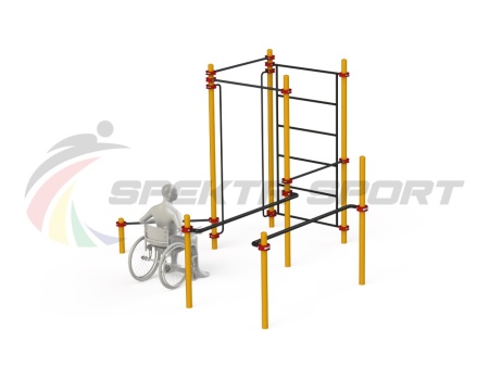 Купить Спортивный комплекс для инвалидов-колясочников WRK-D18_76mm в Нижнекамске 
